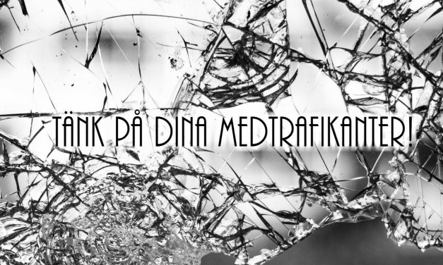 Hur visar du ett gott beteende i trafiken?