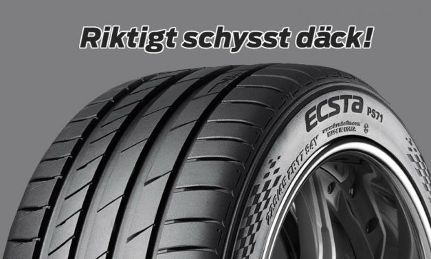 Kumho Ecsta PS71 visar framfötterna