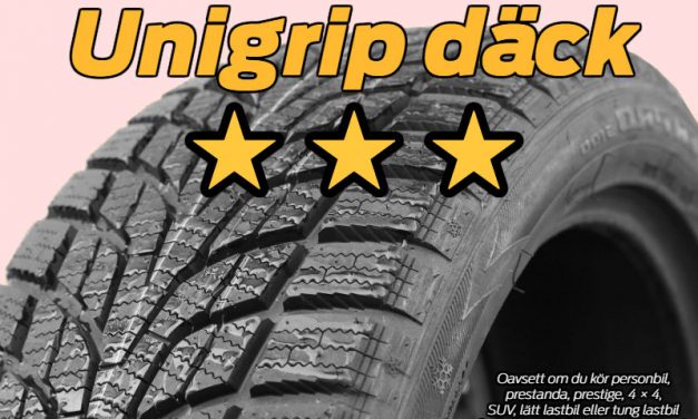 Unigrip däck tillverkas av Treads Unlimited