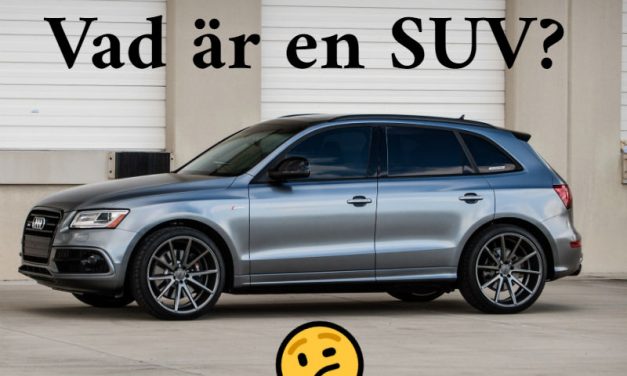 Vad är egentligen en SUV?